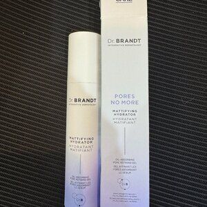 Dr. Brandt Pores No More Mattifying Hydrator 1.7 oz Oil Absorbing Pore Refining
